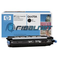 Toner HP LaserJet Q6470A Preto